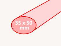 35x50 mm