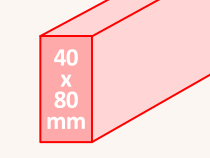 40x80 mm