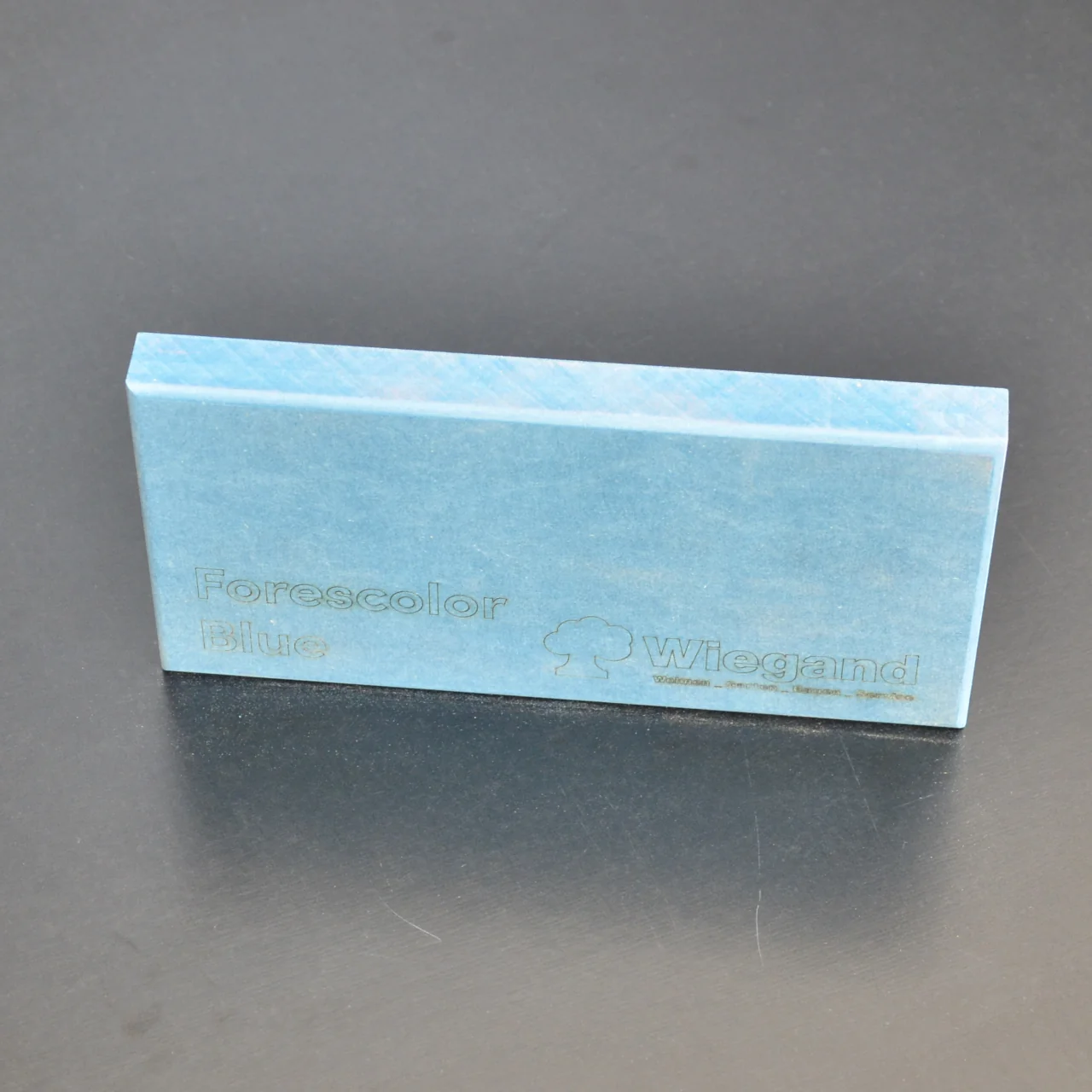 Mustertafel MDF-Platte Forescolor Blue (Blau) im Onlineshop der Holz-Wiegand GmbH in Würzburg