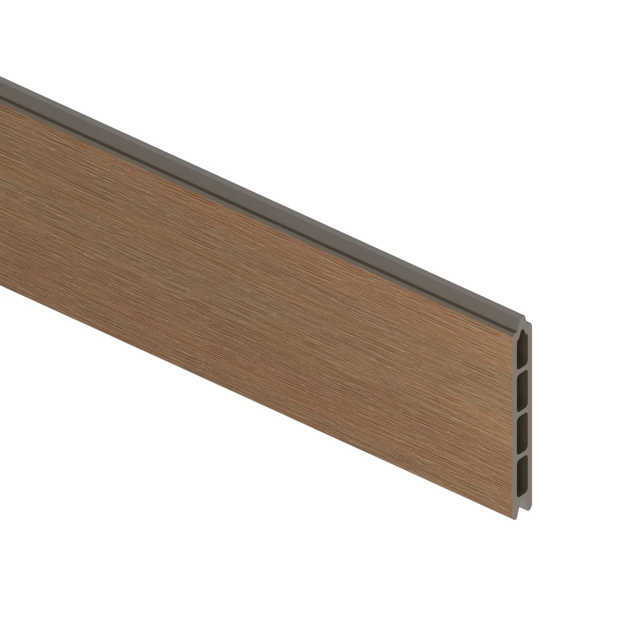 Sichtschutzzaun SYSTEM WPC PLATINUM Teak-Braun/Anthrazit 178 x 184 cm im Onlineshop der Holz-Wiegand GmbH in Würzburg