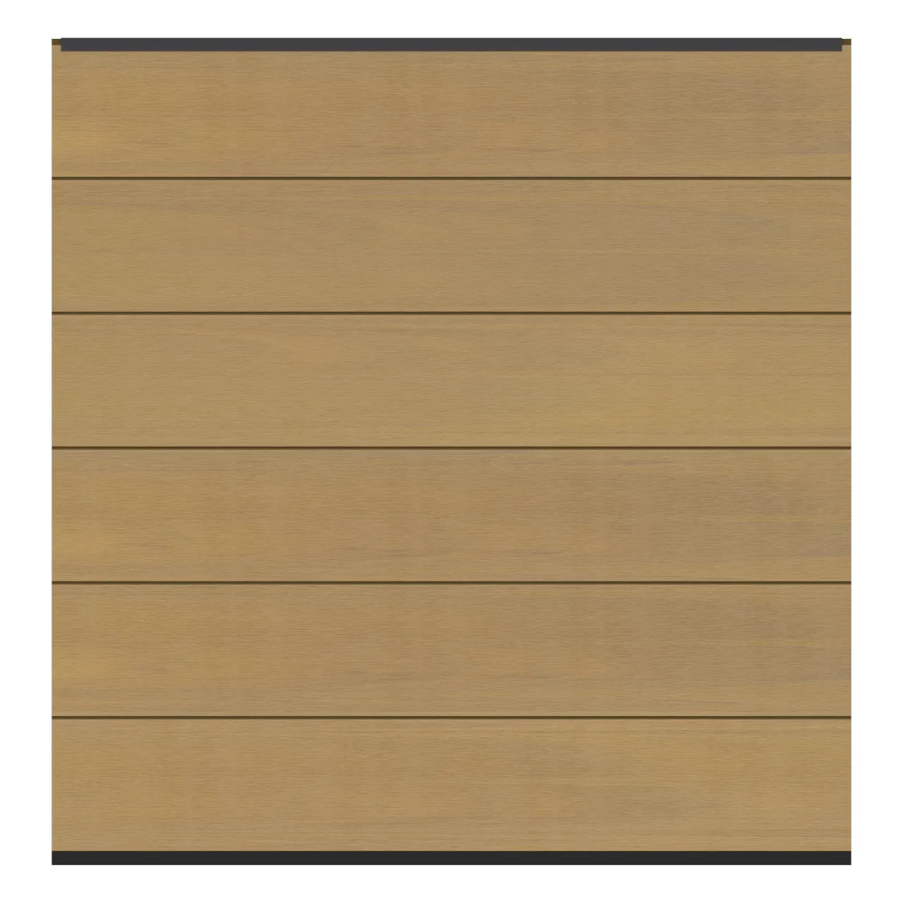 Sichtschutzzaun SYSTEM WPC PLATINUM XL Lärche/Anthrazit 178 x 184 cm im Onlineshop der Holz-Wiegand GmbH in Würzburg