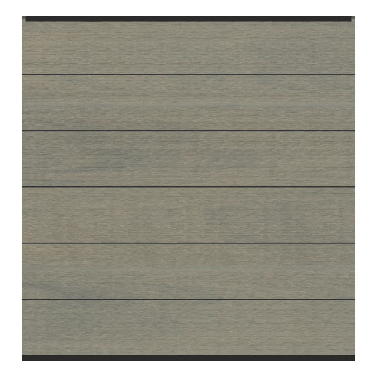 Sichtschutzzaun SYSTEM WPC PLATINUM XL Taupe-Grau/Anthrazit 178 x 184 cm im Onlineshop der Holz-Wiegand GmbH in Würzburg
