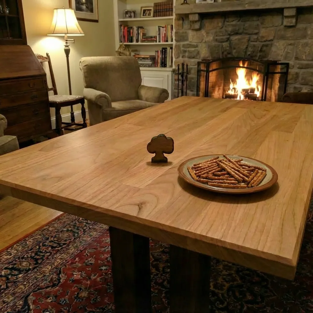 Tischplatte Massivholz Kirschbaum im Onlineshop der Holz-Wiegand GmbH in Würzburg