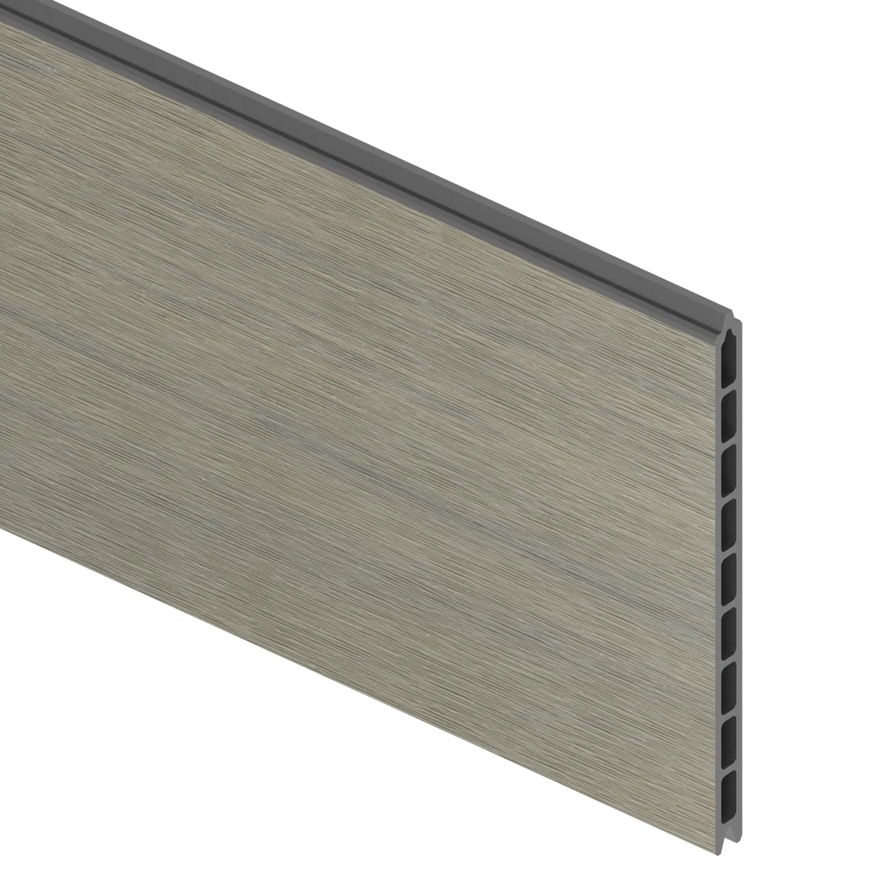 Sichtschutzzaun SYSTEM WPC PLATINUM XL Taupe-Grau/Anthrazit 178 x 184 cm im Onlineshop der Holz-Wiegand GmbH in Würzburg