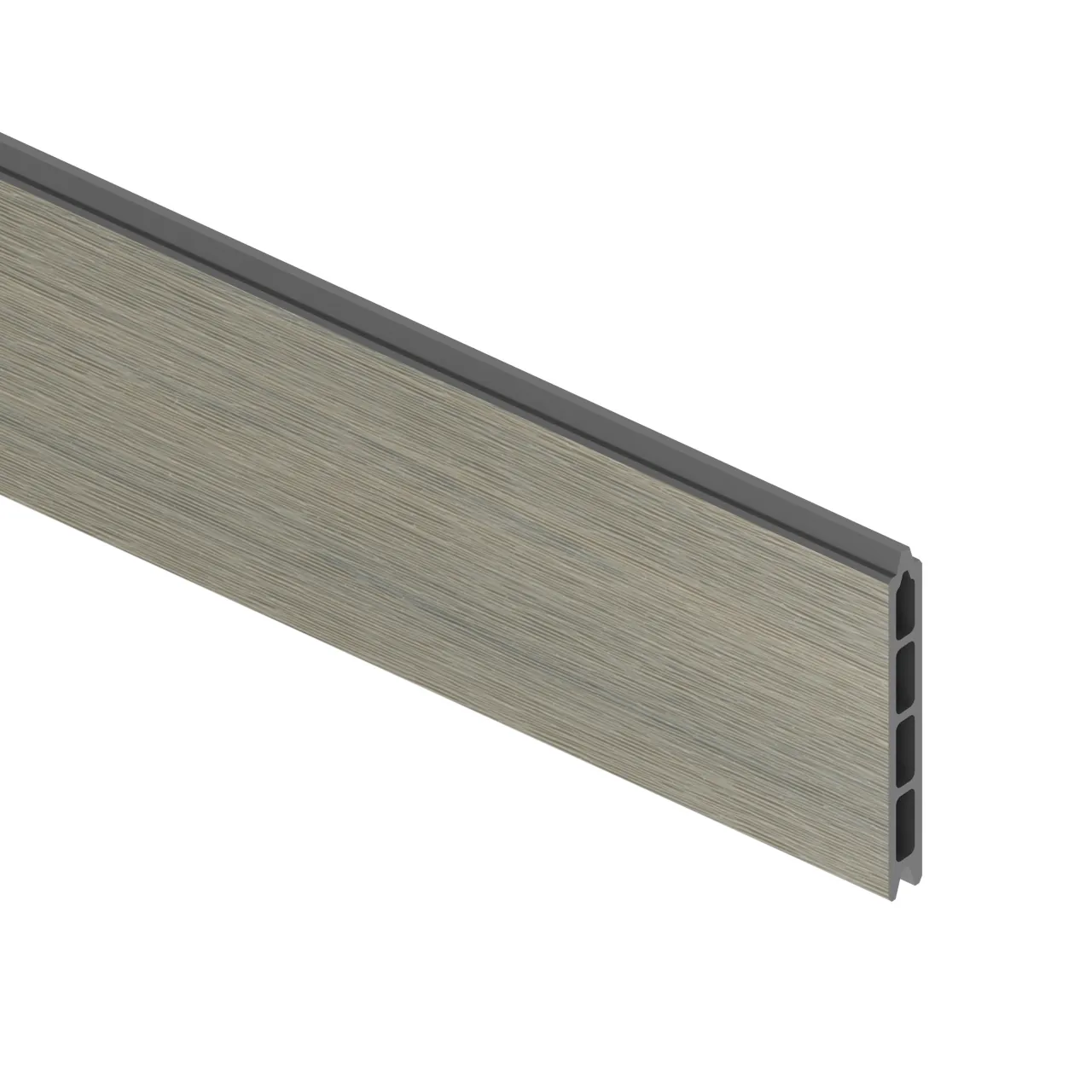 Sichtschutzzaun SYSTEM WPC PLATINUM Taupe-Grau/Anthrazit 178 x 184 cm im Onlineshop der Holz-Wiegand GmbH in Würzburg
